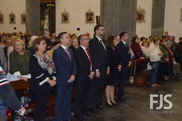 Procesión religiosa de San Gregorio y actuación del humorista Maestro Florido (Foto Francisco Javier Santana y TA)